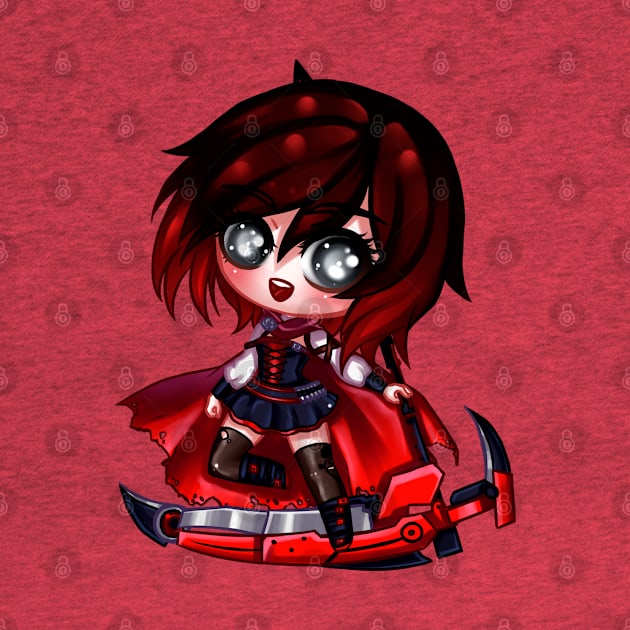 Ruby chibi by HellaKumii